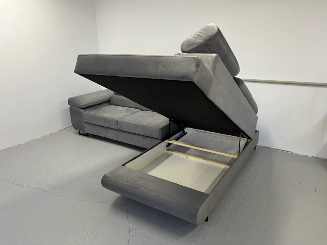 Sofa narożna Rio - Monolith 85