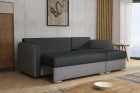 Narożnik Tores sofa rozkładana z funkcją spania w wytrzymałej tkaninie Inari