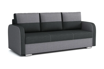 Kanapa Tores sofa rozkładana do spania w wytrzymałej plecionce i welurze