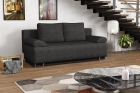 Kanapa rozkładana z funkcją spania Verona w tkaninie boucle, sztruks, velvet i plecionka