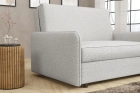 Amerykanka Alex 2 rozkładana sofa z funkcją spania w tkaninie boucle
