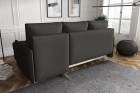 Narożnik Milano sofa rozkładana z funkcją spania w tkaninie welurowej