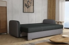 Kanapa Tores sofa rozkładana do spania w wytrzymałej plecionce i welurze