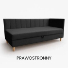 Tapczan młodzieżowy 200x80 cm Hugo łóżko z pojemnikiem