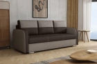 Kanapa Tores sofa rozkładana do spania w wytrzymałej plecionce i welurze