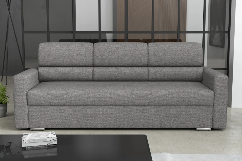 Kanapa Royal rozkładana sofa z funkcją spania w wytrzymałej tkaninie Inari