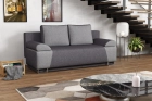 Kanapa rozkładana z funkcją spania Verona w tkaninie boucle, sztruks, velvet i plecionka