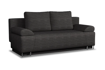 Kanapa rozkładana z funkcją spania Verona w tkaninie boucle, sztruks, velvet i plecionka