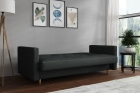 Wersalka z bokami rozkładana sofa Nadia z funkcją spania w wytrzymałej tkaninie Inari