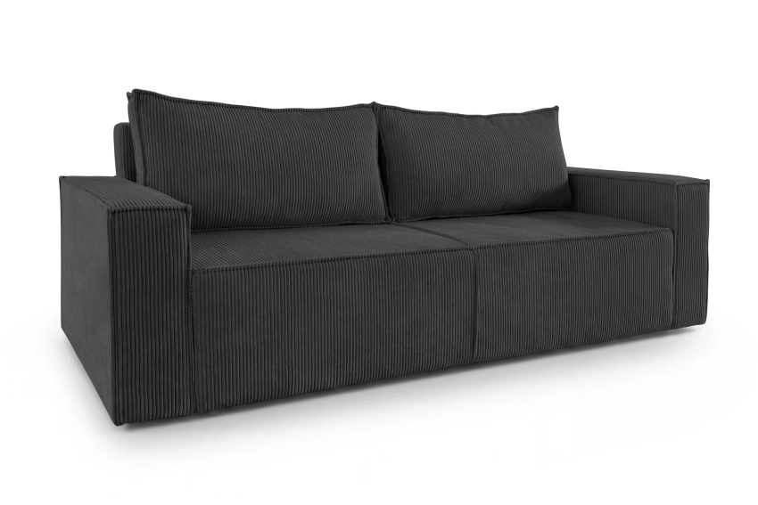 Kanapa 3-osobowa rozkładana sofa z funkcją spania i pojemnikiem Como