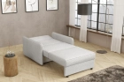 Amerykanka Alex 1 jednoosobowa rozkładana sofa z funkcją spania w tkaninie boucle