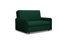 Dwuosobowa sofa amerykanka z pojemnikiem Alex 2 w zielonym welurze Kronos
