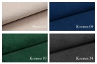Wersalka z funkcją spania sofa Nadia plecionka, sztruks, boucle, welur