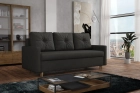 Kanapa Skandynawska minimalistyczna sofa rozkładana z funkcją spania w tkaninie welurowej