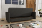 Wersalka Gabi trzyosobowa sofa z funkcją spania w delikatnej tkaninie welurowej