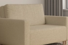Sofa rozkładana amerykanka 2-osobowa boucle beżowa Luna 2 Lambi