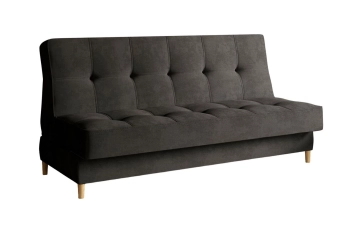 Wersalka z funkcją spania sofa Nadia w tkaninie welur, boucle lub sztruks