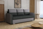 Kanapa Tores sofa rozkładana do spania w wytrzymałej plecionce i welurze